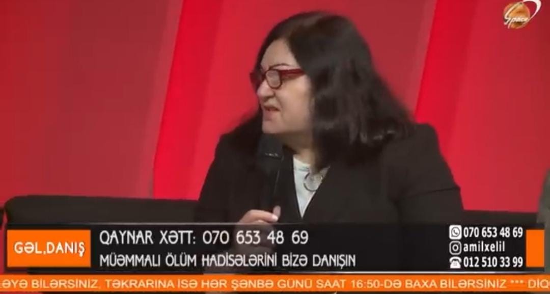 Əlil qadınlar Cəmiyyəti verilişdə qonaq olub