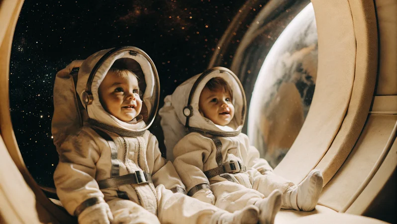 kosmik turizm, kosmos uçuşları, reproduktiv sağlamlıq, fertilite riski, kosmik radiasiya, mikroqravitasiya, astronavt sağlamlığı, kosmosda DNT zədələnməsi, kosmosda hamiləlik riski, SpaceX, Blue Origin, Virgin Galactic, NASA araşdırması, ESA layihələri, JAXA tədqiqatları