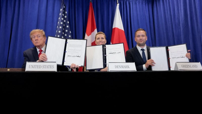 Donald Tramp, Qrenlandiya, Danimarka, Mette Frederiksen, ABŞ Qrenlandiya sazişi, Arktika təhlükəsizliyi, Pituffik bazası, NATO