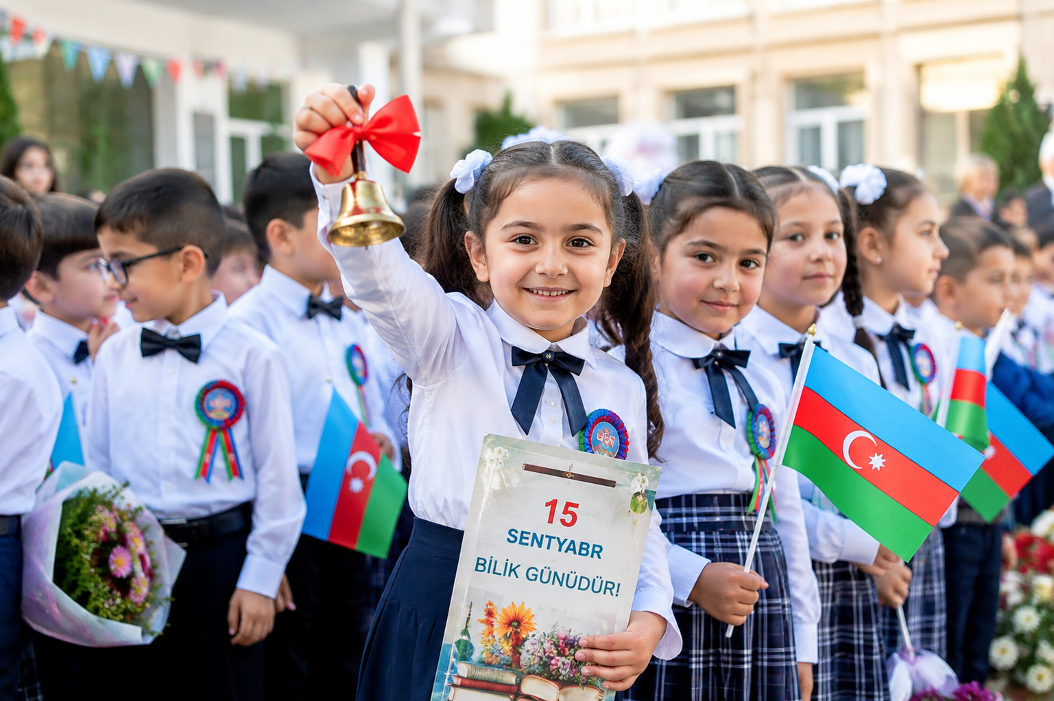 Azərbaycanda Bilik Günüdür: yeni tədris ilində 2,2 milyon nəfər təhsil alacaq