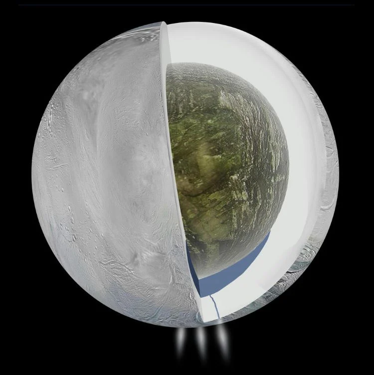 buzlu peyklər, səthaltı okean, kosmik toqquşma, Saturn, Uran, Enselad, kosmik araşdırmalar, Nature Astronomy