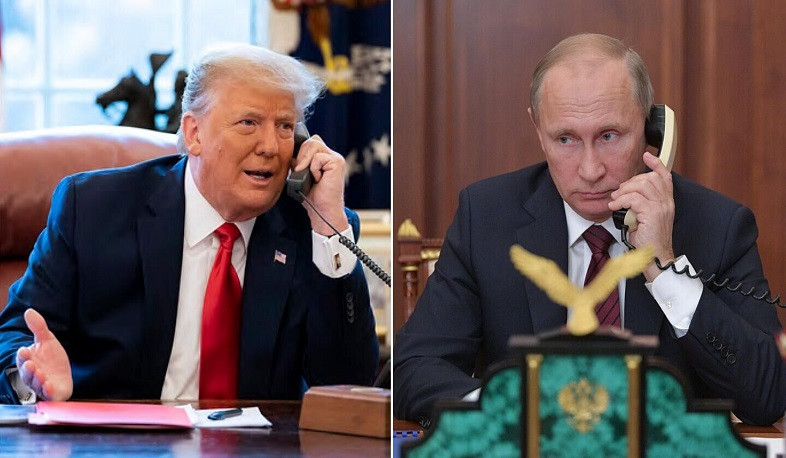 Tramp Putin telefon danışığı, Donald Tramp, Vladimir Putin, Məhəmməd Əsədullazadə, Rusiya Ukrayna müharibəsi, Ukraynaya təzyiq, Donbas, ABŞ Rusiya münasibətləri