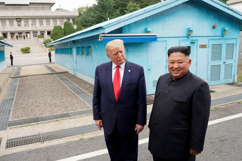 Donald Tramp, Kim Çen In, Şimali Koreya, nüvə silahı, ABŞ, Cənubi Koreya, Vaşinqton, Şimali Koreya nüvə proqramı