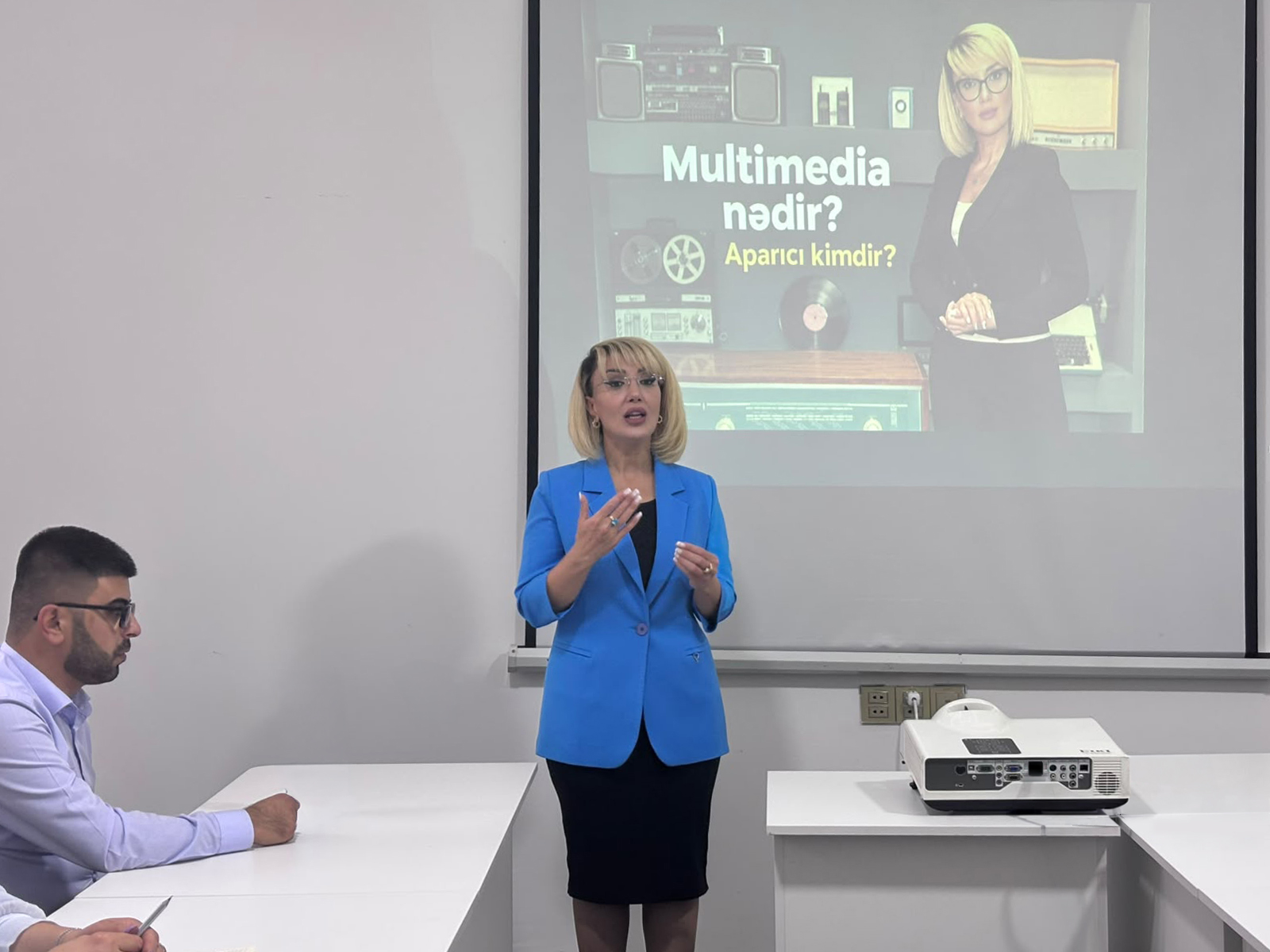 Media Tədris Mərkəzi, multimedia təlimi, aparıcılıq sənəti, Günel Gözəlova, media təhsili, jurnalistika təlimi, gənc jurnalistlər, peşəkar media bacarıqları