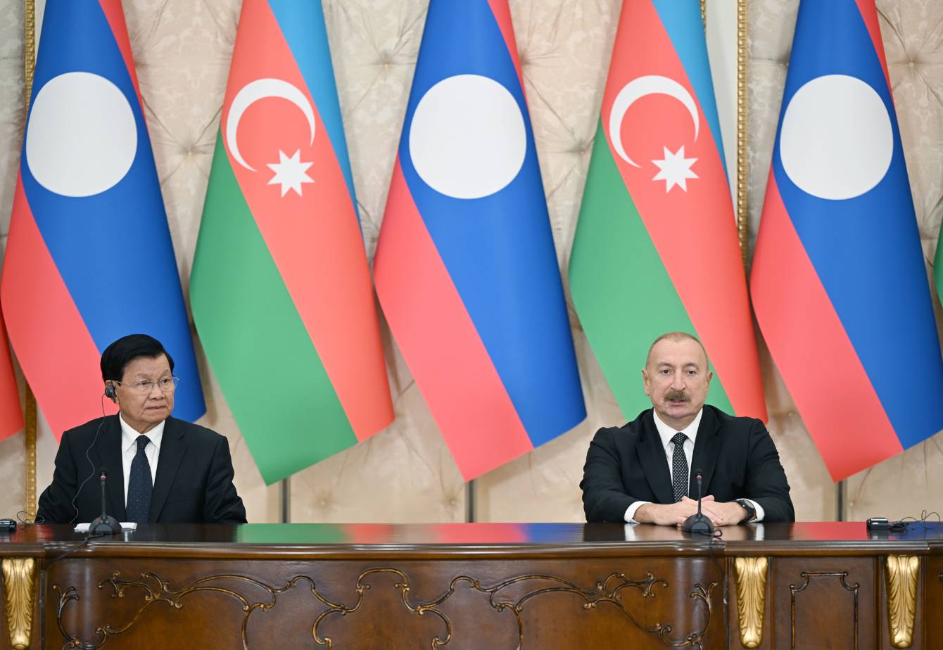 Azərbaycan–Laos münasibətləri, İlham Əliyev, Thonqlun Sisulit, Azərbaycan Laos əməkdaşlığı, nəqliyyat və logistika, qarşılıqlı investisiyalar, minalarla mübarizə, təhsil sahəsində əməkdaşlıq