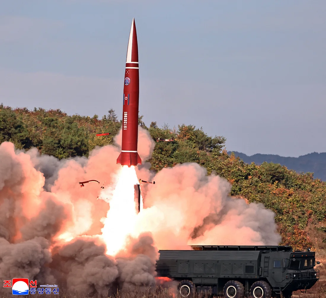 North Korea fires around 10 ballistic missiles toward sea off east coast, Seoul says